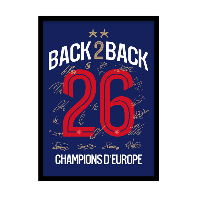 PSG Champions UCL 2026 Special Frame