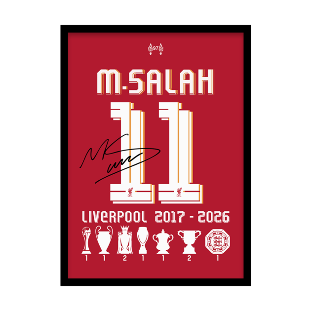 Salah Special Trophies Frame