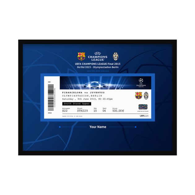 Ticket Frame - Champions League Final 2015