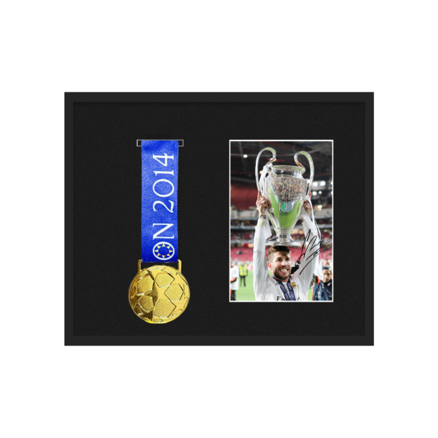 Medal Frame - Ramos UCL 2014